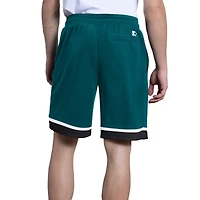 Men's Starter  Midnight Green Philadelphia Eagles Power Play Mesh Shorts