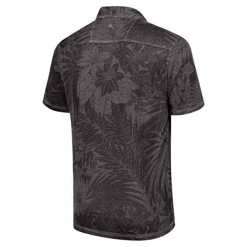 Polo Tommy Bahama gris pour homme des Philadelphia Eagles Sport Santiago Paradise