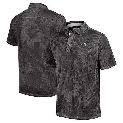 Polo Tommy Bahama gris pour homme des Philadelphia Eagles Sport Santiago Paradise