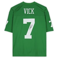 Michael Vick Philadelphia Eagles Autographed Kelly Green Mitchell & Ness 2010 Legacy Jersey
