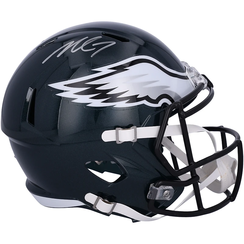 Casque réplique Riddell Speed autographié par Michael Vick des Philadelphia Eagles