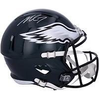 Casque réplique Riddell Speed ​​autographié par Michael Vick des Philadelphia Eagles