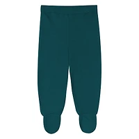 Newborn Outerstuff Midnight Green Philadelphia Eagles Little Champ Three-Piece Long Sleeve Bodysuit, Pants and Cuffed Hat Set