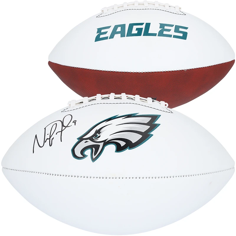 Nick Foles Philadelphia Eagles Autographed Franklin White Panel Football
