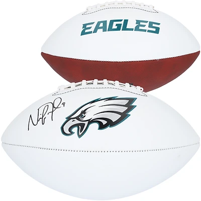 Nick Foles Philadelphia Eagles Autographed Franklin White Panel Football