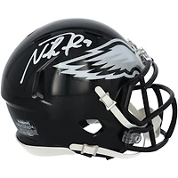 Casque Riddell Alternate Speed Mini autographié par Nick Foles des Philadelphia Eagles