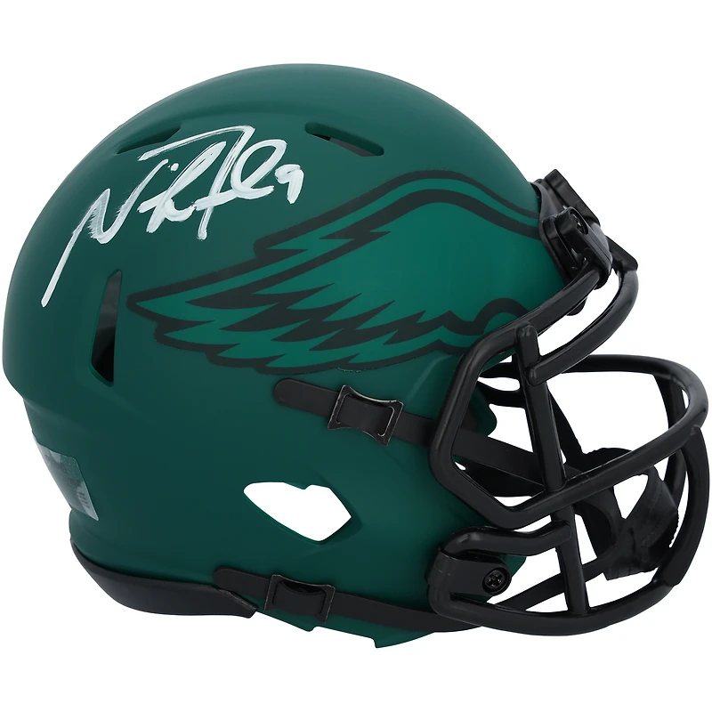 Nick Foles Philadelphia Eagles Autographed Riddell Rave Speed Mini Helmet  