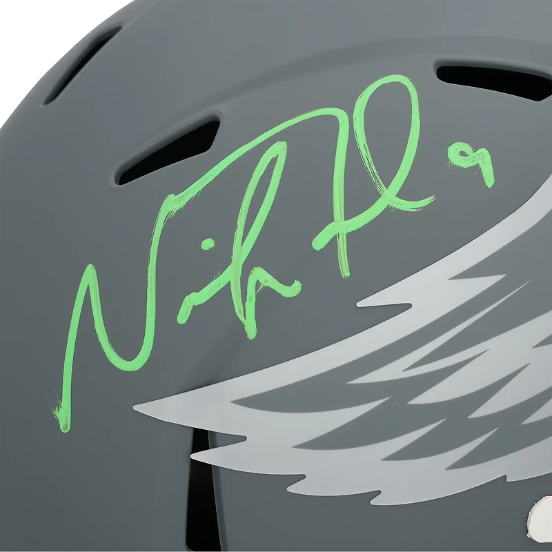 Nick Foles Philadelphia Eagles Autographed Riddell Slate Speed Replica Helmet