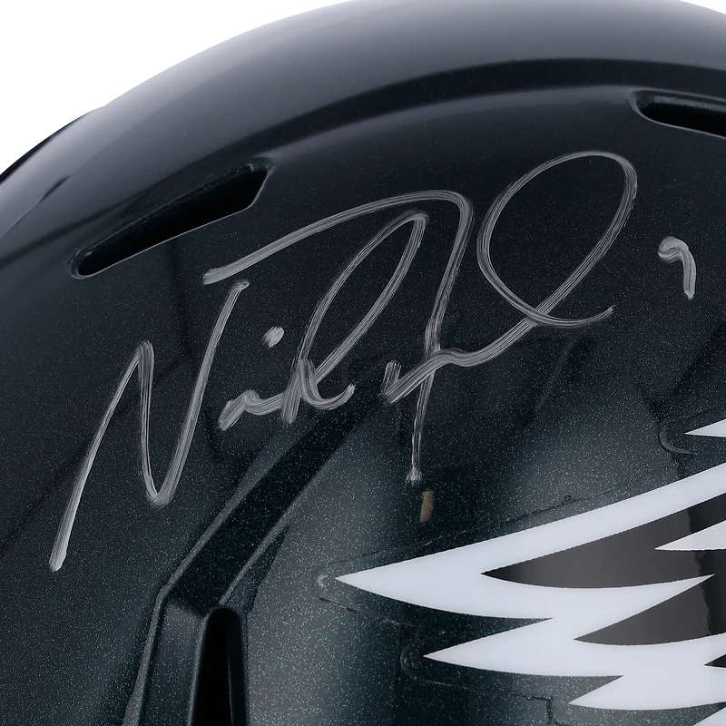 Nick Foles Philadelphia Eagles Autographed Riddell Speed Replica Helmet