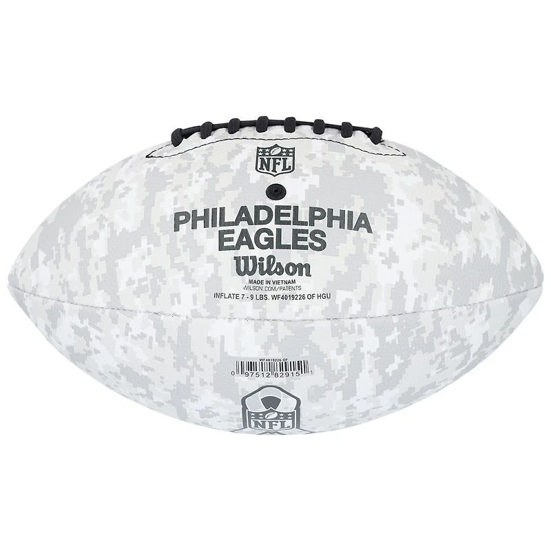 Nick Foles Philadelphia Eagles Autographed Wilson 2024 Salute To Service Football