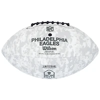 Nick Foles Philadelphia Eagles Autographed Wilson 2024 Salute To Service Football