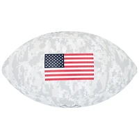Ballon de football américain Salute To Service 2024 autographié par Nick Foles des Philadelphia Eagles