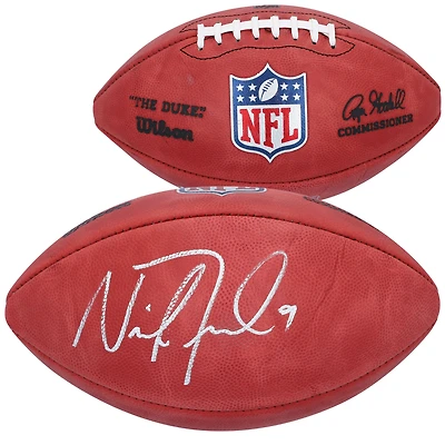 Nick Foles Philadelphia Eagles Autographed Wilson Duke Full Color Football