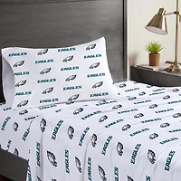 Pegasus  Philadelphia Eagles Three-Piece Twin Sheet Set