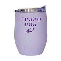 Philadelphia Eagles 16oz. Lavender Soft Touch Curved Tumbler