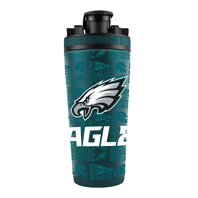 Bouteille shaker en acier inoxydable 4D de 26 oz des Philadelphia Eagles