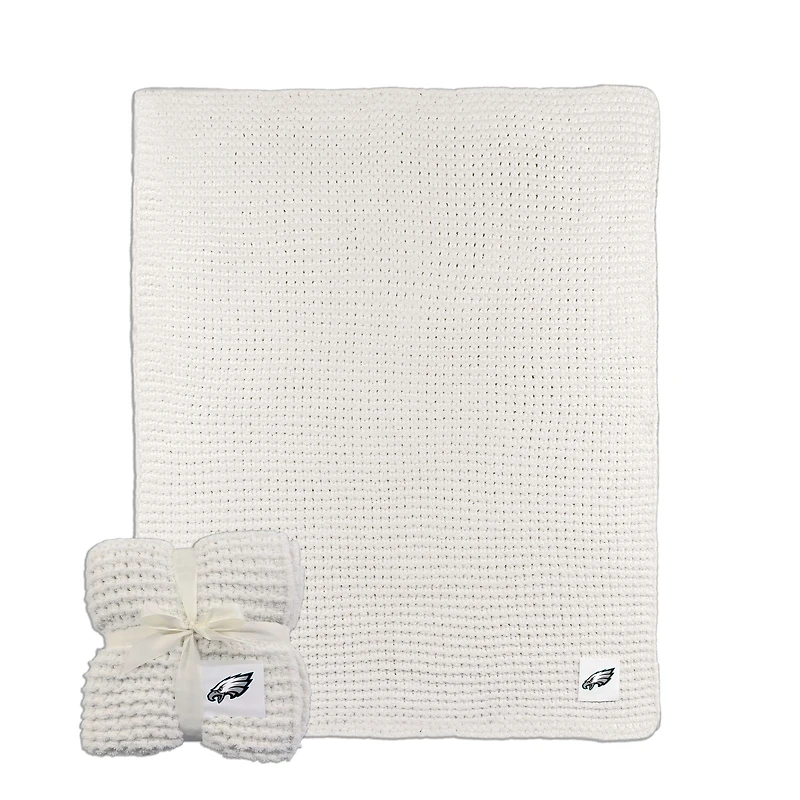Philadelphia Eagles 50" x 60" Cable-Knit Throw Blanket