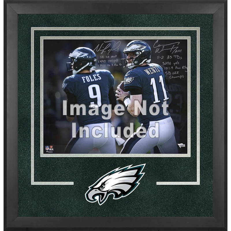 Philadelphia Eagles Deluxe 16'' x 20'' Horizontal Photograph Frame with Team Logo