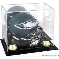 Philadelphia Eagles Golden Classic Mini Helmet Display Case
