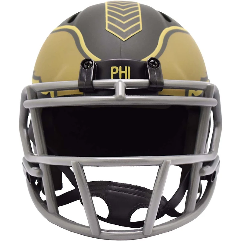 Casque Riddell 2025 Salute to Service Speed ​​Mini des Philadelphia Eagles