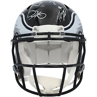 Philadelphia Eagles Super Bowl LIX Champions Autographed Riddell Black Alternate Speed Authentic Helmet with 15 Signatures - Limited Edition of 10