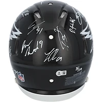 Philadelphia Eagles Super Bowl LIX Champions Autographed Riddell Black Alternate Speed Authentic Helmet with 15 Signatures - Limited Edition of 10