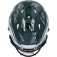 Philadelphia Eagles Super Bowl LIX Champions Autographed Riddell Speed Authentic Helmet with 15 Signatures - Limited Edition #26/250