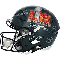 Philadelphia Eagles Super Bowl LIX Champions Autographed Riddell Speed Flex Authentic Helmet with 15 Signatures - Limited Edition of 50