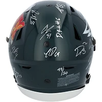 Philadelphia Eagles Super Bowl LIX Champions Autographed Riddell Speed Flex Authentic Helmet with 15 Signatures - Limited Edition of 50