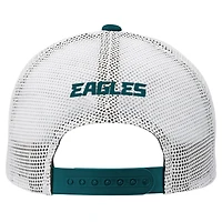 Chapeau réglable de camionneur Core Lockup des Eagles de Philadelphie, vert minuit préscolaire