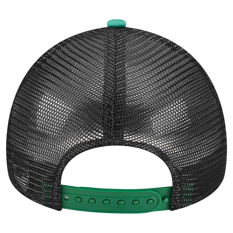 Casquette ajustable New Era blanche Philadelphia Eagles 9FORTY A-Frame pour enfant d'âge préscolaire