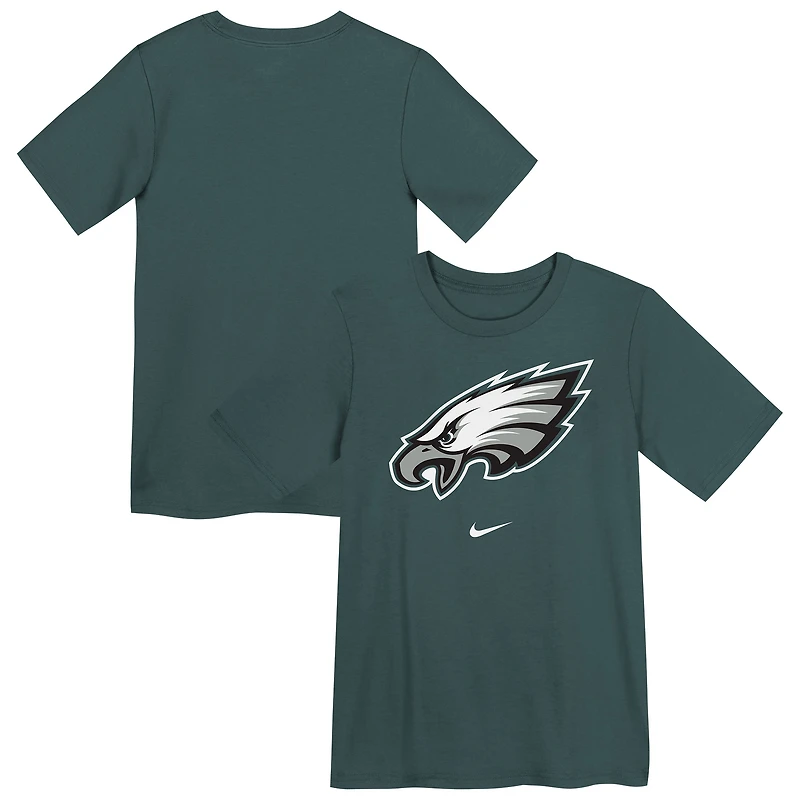 Preschool Nike Green Philadelphia Eagles Primary Logo Legend Performance T-Shirt