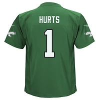 Maillot préscolaire Nike Jalen Hurts Kelly Green Philadelphia Eagles Alternate Game