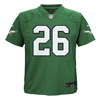 Preschool Nike Saquon Barkley Kelly Green Philadelphia Eagles Alternate Player Game Jersey