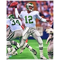 Randall Cunningham Philadelphia Eagles Autographed 16" x 20" White Jersey Throwing Photograph