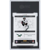 Carte Panini Majestic Gold Upper Tier Signatures 2019 autographiée par Randall Cunningham Philadelphia Eagles #UT-RC #4/10 SGC authentifiée 9/10