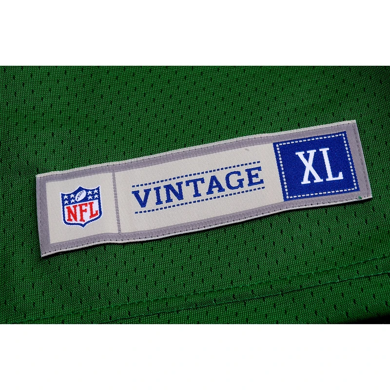 Maillot réplique vert Mitchell & Ness autographié par Randall Cunningham des Eagles de Philadelphie