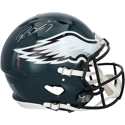 Casque Riddell Speed Authentic autographié par Reed Blankenship, joueur des Eagles de Philadelphie