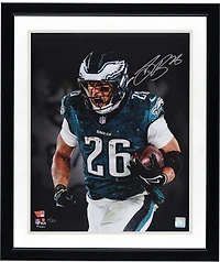 Saquon Barkley Philadelphia Eagles Autographed 16" x 20" Unleashed Photograph - Limited Edition of 25
