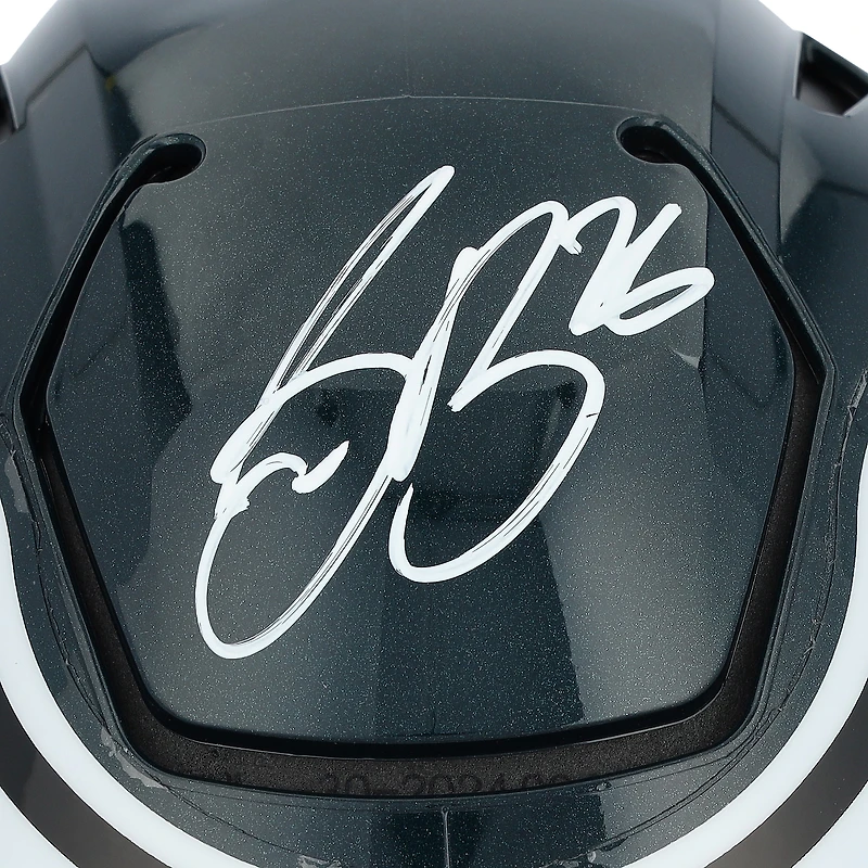 Saquon Barkley Philadelphia Eagles Autographed Riddell Speed Flex Authentic Helmet