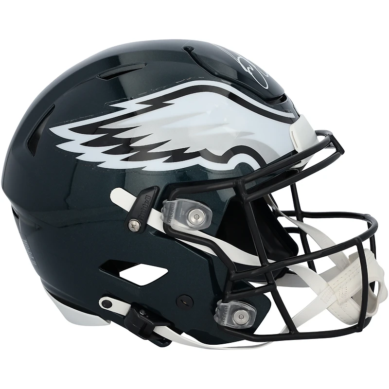 Casque Riddell Speed Flex authentique autographié par Saquon Barkley des Philadelphia Eagles