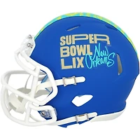 Saquon Barkley Philadelphia Eagles Autographed Riddell Super Bowl LIX Mini Helmet 