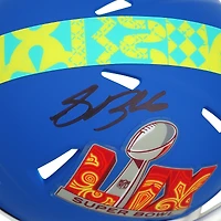 Saquon Barkley Philadelphia Eagles Autographed Riddell Super Bowl LIX Mini Helmet 