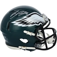 Saquon Barkley Philadelphia Eagles Autographed Super Bowl LIX Champions Riddell Logo Speed Mini Helmet