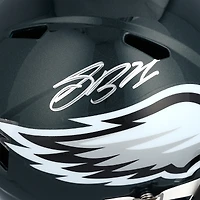 Saquon Barkley Philadelphia Eagles Autographed Super Bowl LIX Champions Riddell Logo Speed Replica Helmet