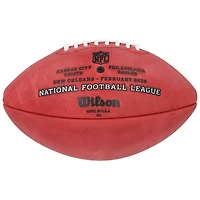 Saquon Barkley Philadelphia Eagles Autographed Super Bowl LIX Champions Wilson Duke Football