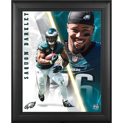 V106832 EAG Saquon Barkley Philadelphia Eagles Encadré 13" x 16" Collage Radiance 26 Saquon Barkley UNS FR NFL PF53 COLLAGE 45995 COLPHO PF53FB0003 #2