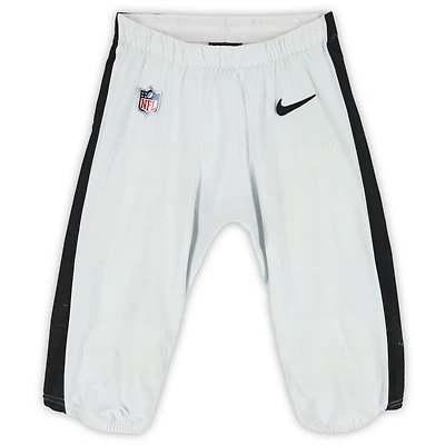 Smael Mondon Jr. Philadelphia Eagles Game-Used White Nike Pants vs. Dallas Cowboys on September 4, 2025