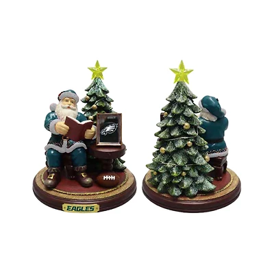 The Memory Company Philadelphia Eagles Christmas Story Santa Figurine