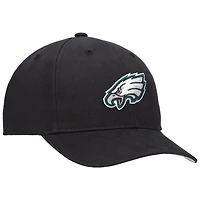 Casquette ajustable MVP basique noire Philadelphia Eagles '47 pour tout-petit